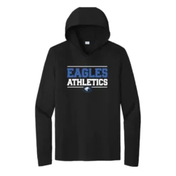 Eagles Athletics UV Performance Long Sleeve Hooded Tee