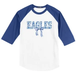 Eagles Bow Baseball Tee