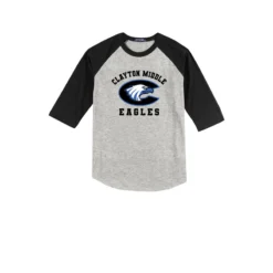 Clayton Middle Eagles Baseball Tee