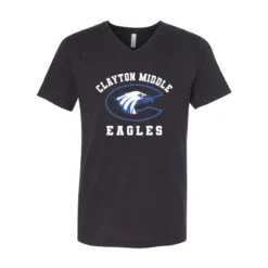 Clayton Middle Eagles Premium Soft V-Neck