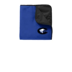 CMS Fleece & Poly Travel Blanket