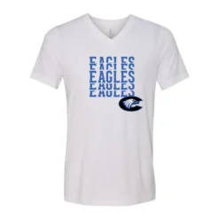 Stacked Eagles Premium Soft V-Neck